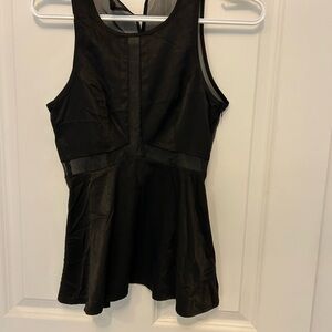 Elegant Black Sleeveless Top
